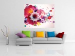 Tablou abstract design floral - cod C81